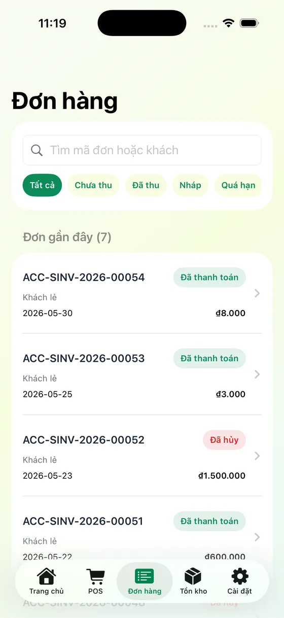 Senzi mobile app